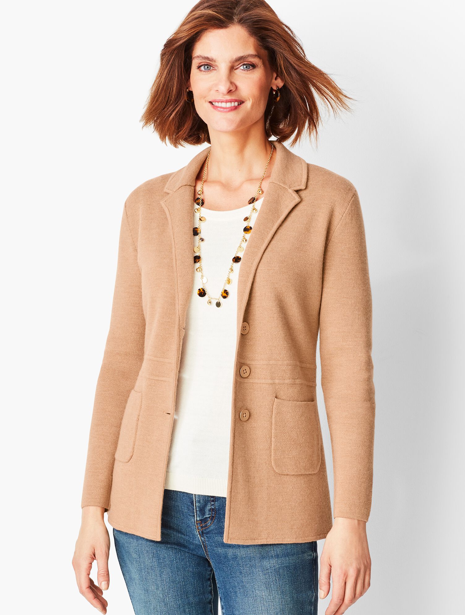 Merino Sweater Jacket