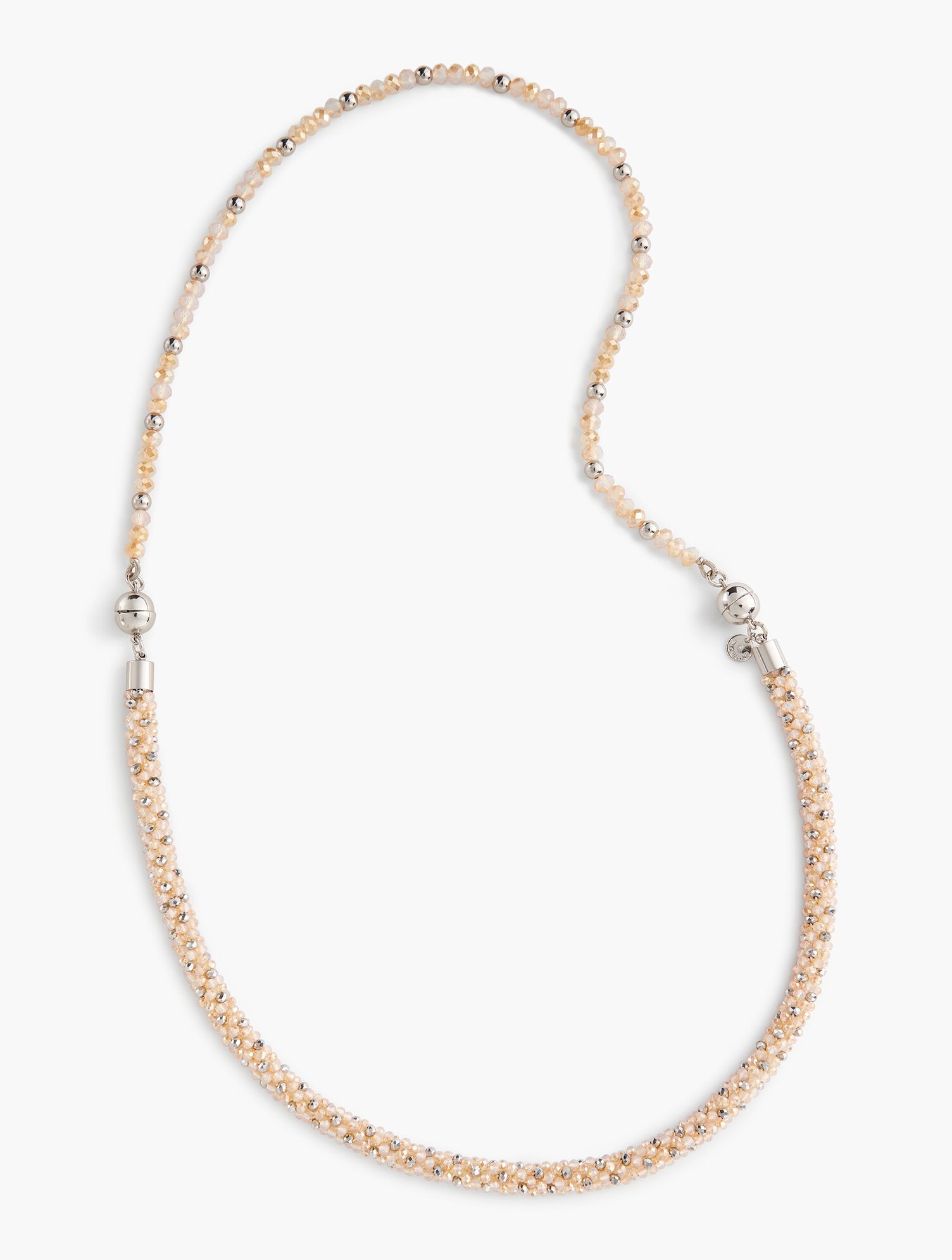 Faceted Bead Layer Necklace
