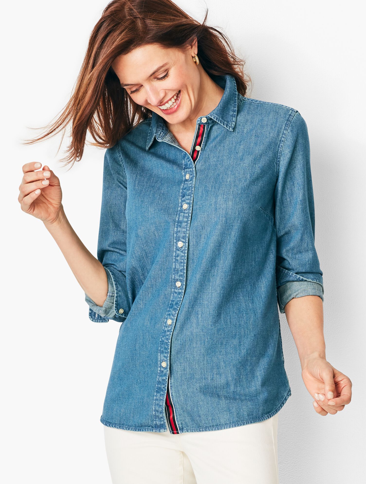 Classic Denim Cotton Shirt