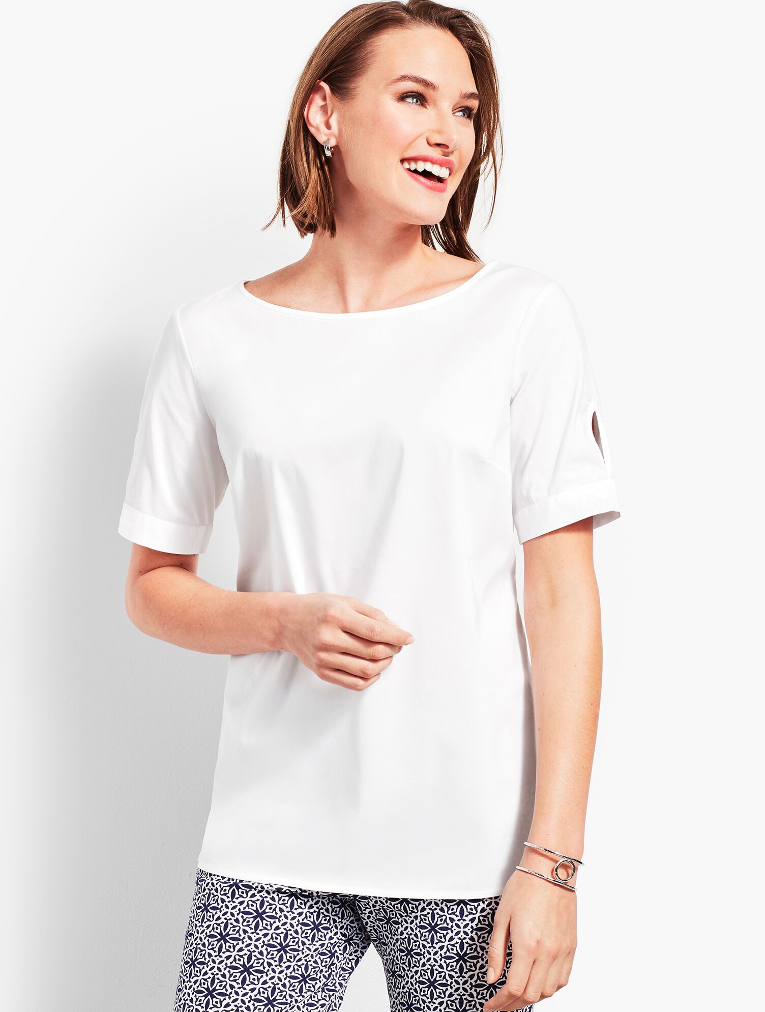 Belle Ballet-Neck Top
