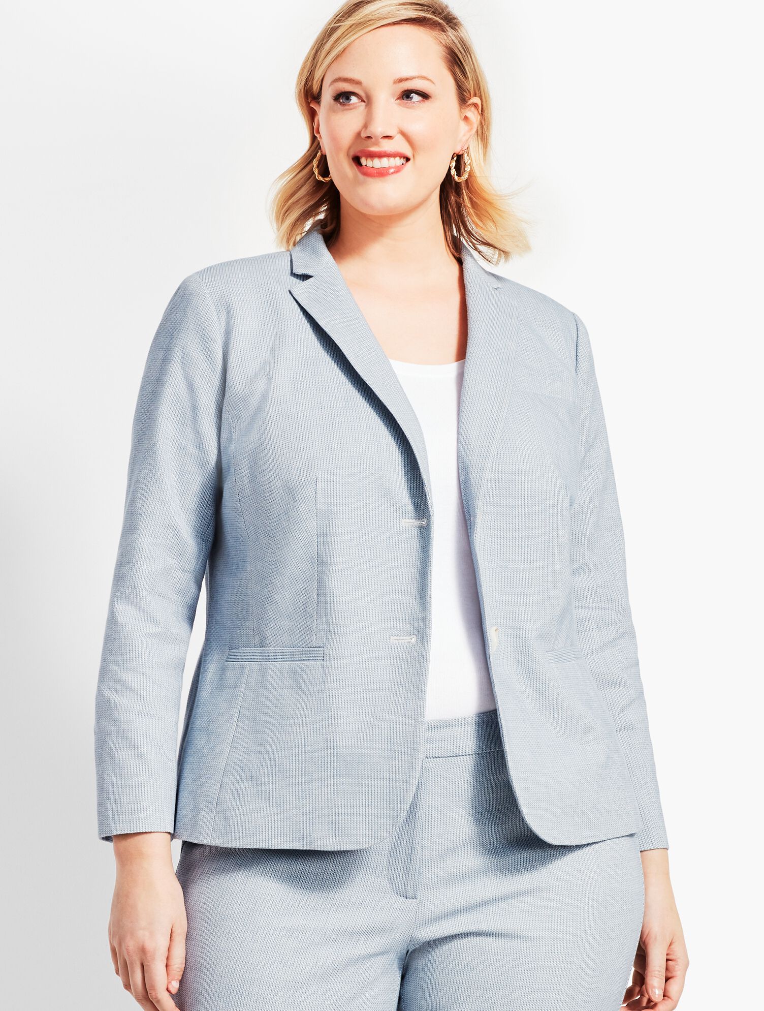 Biscay Double-Button Blazer