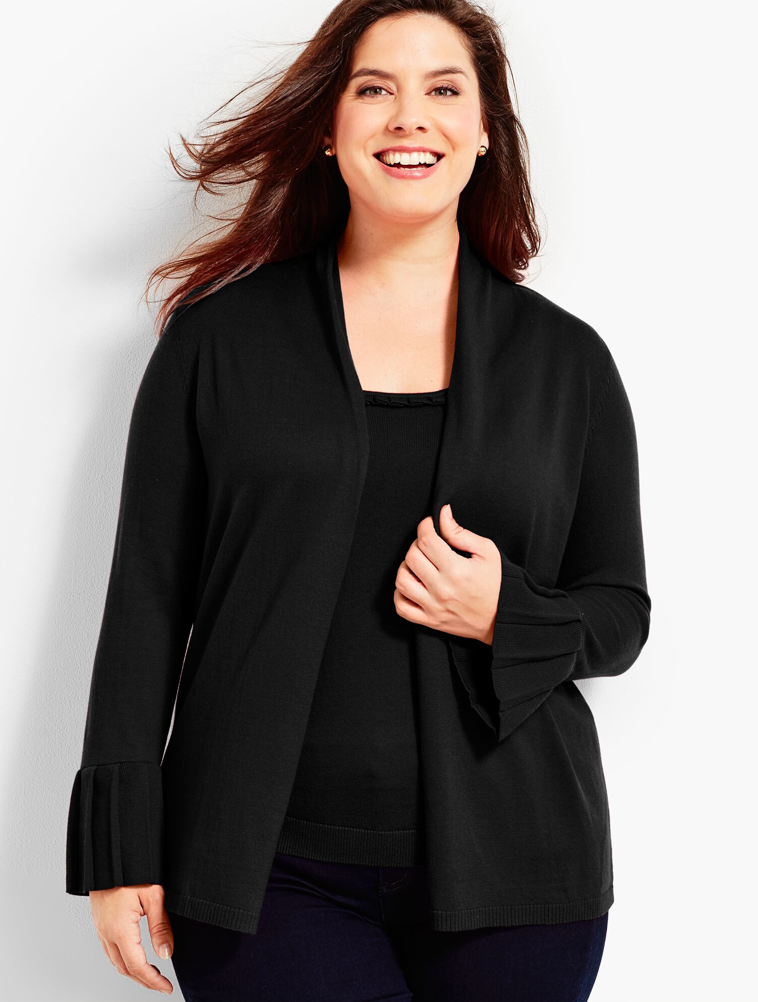 Open-Front Cardigan