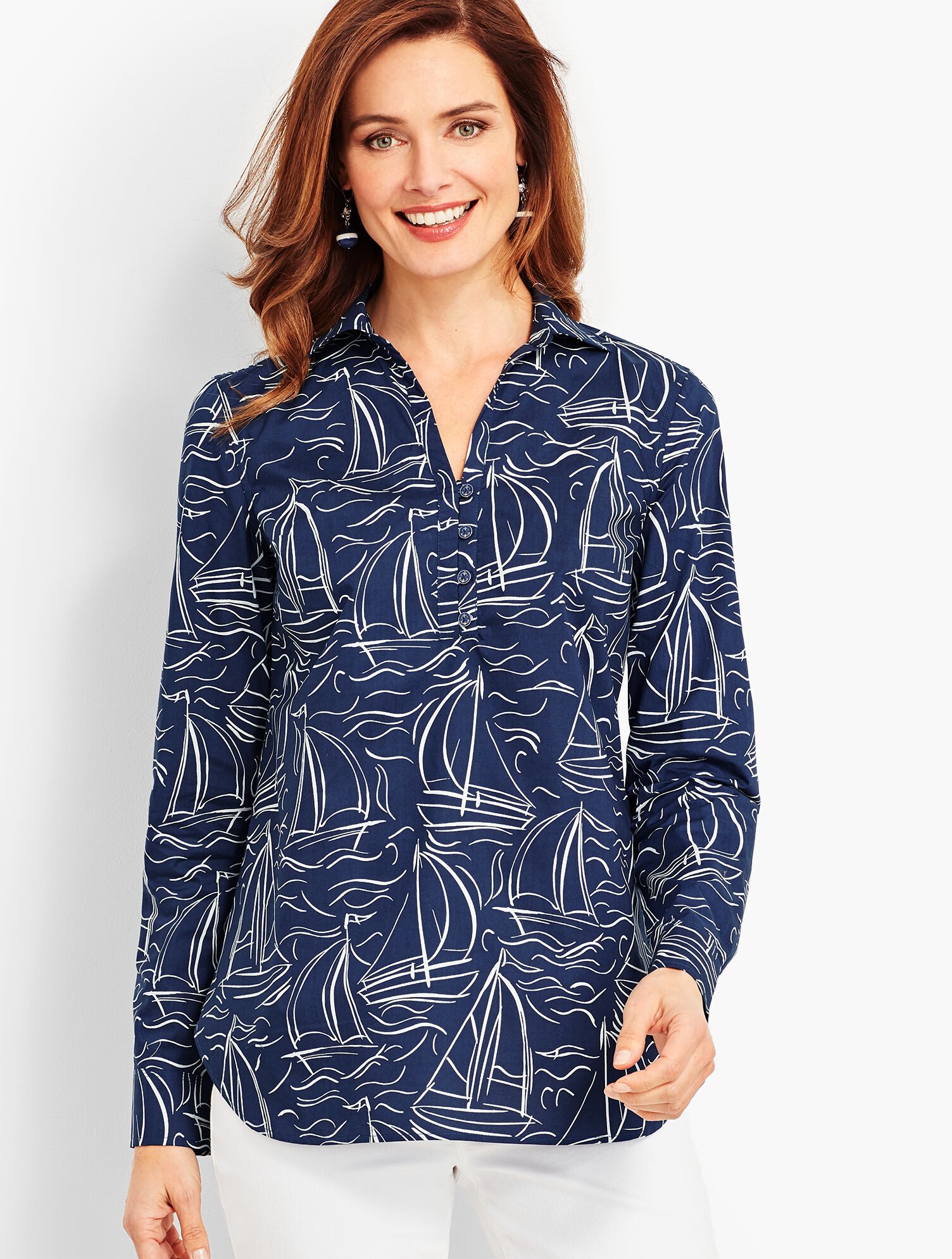 The Classic Casual Popover - Waves &amp; Ships