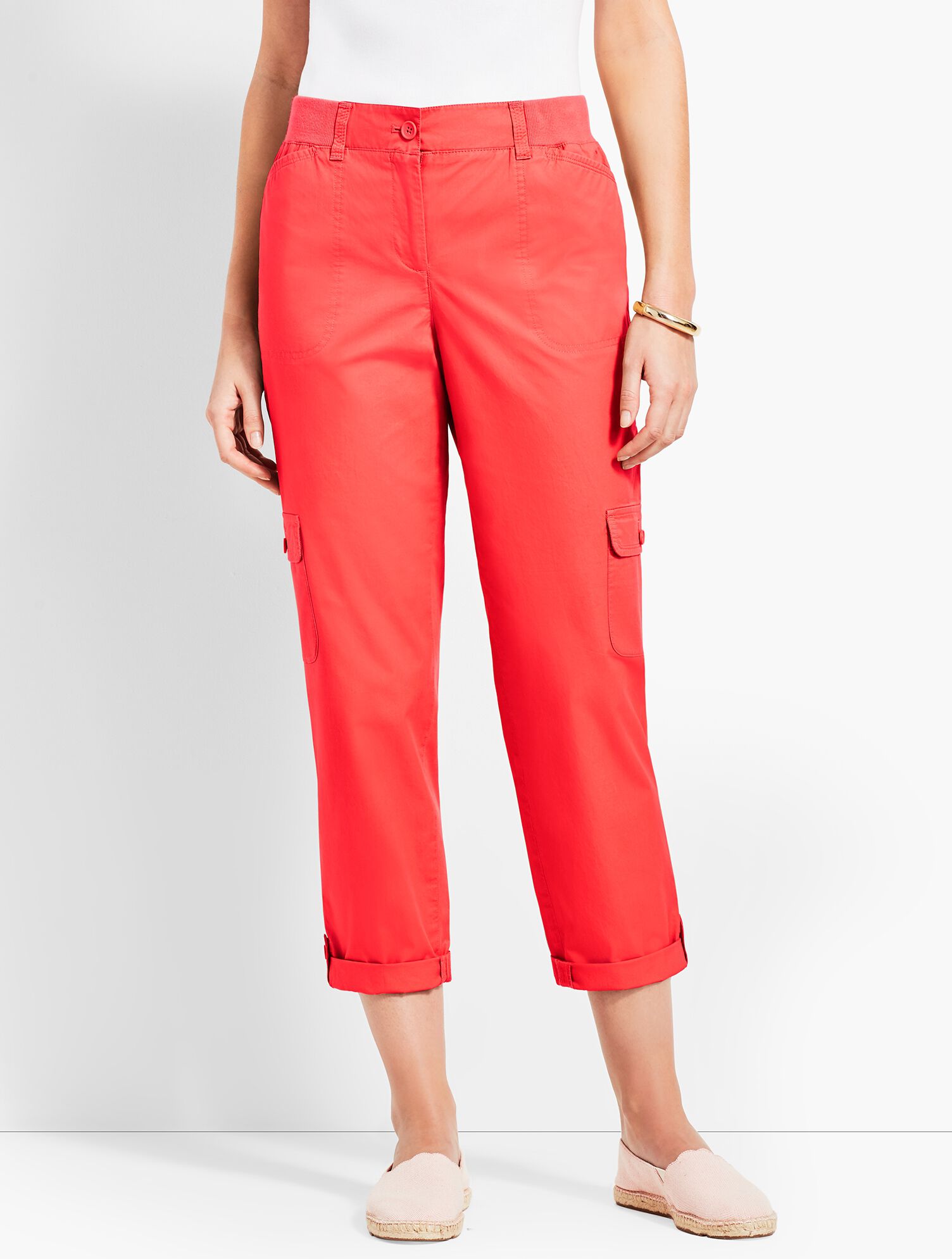 Poplin Relaxed Crop
