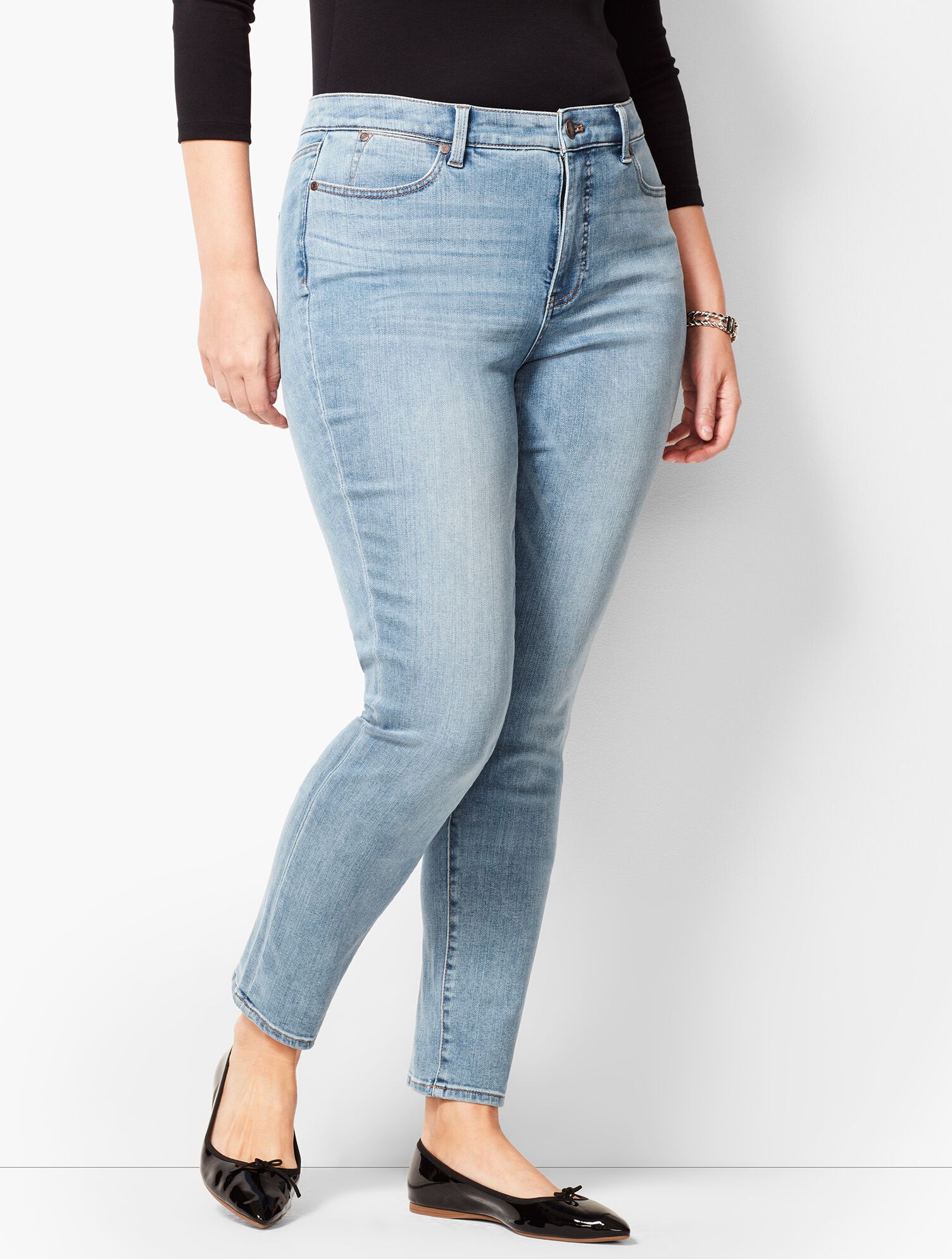 Slim Ankle Jeans - Kasey Wash