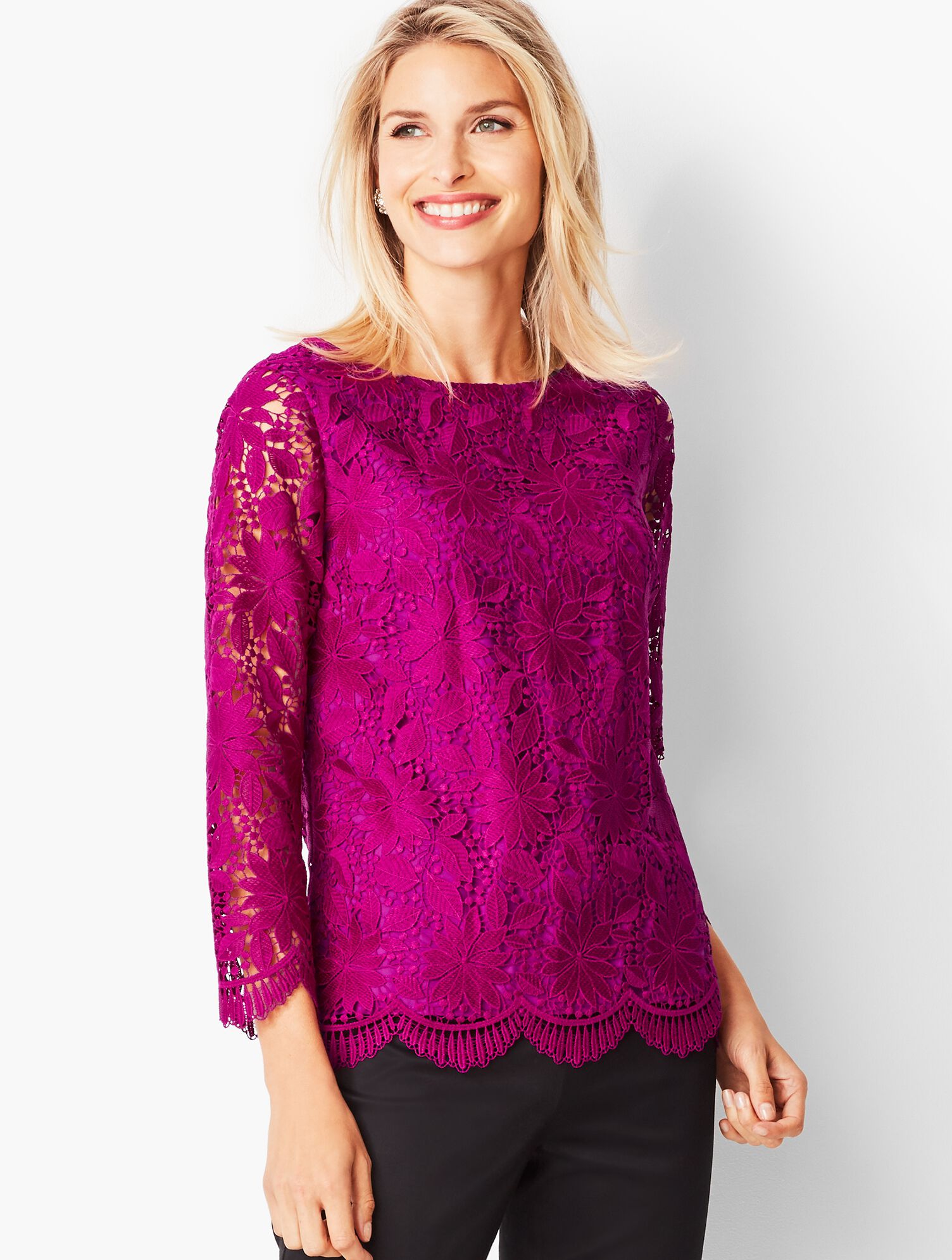 Floral Lace Top