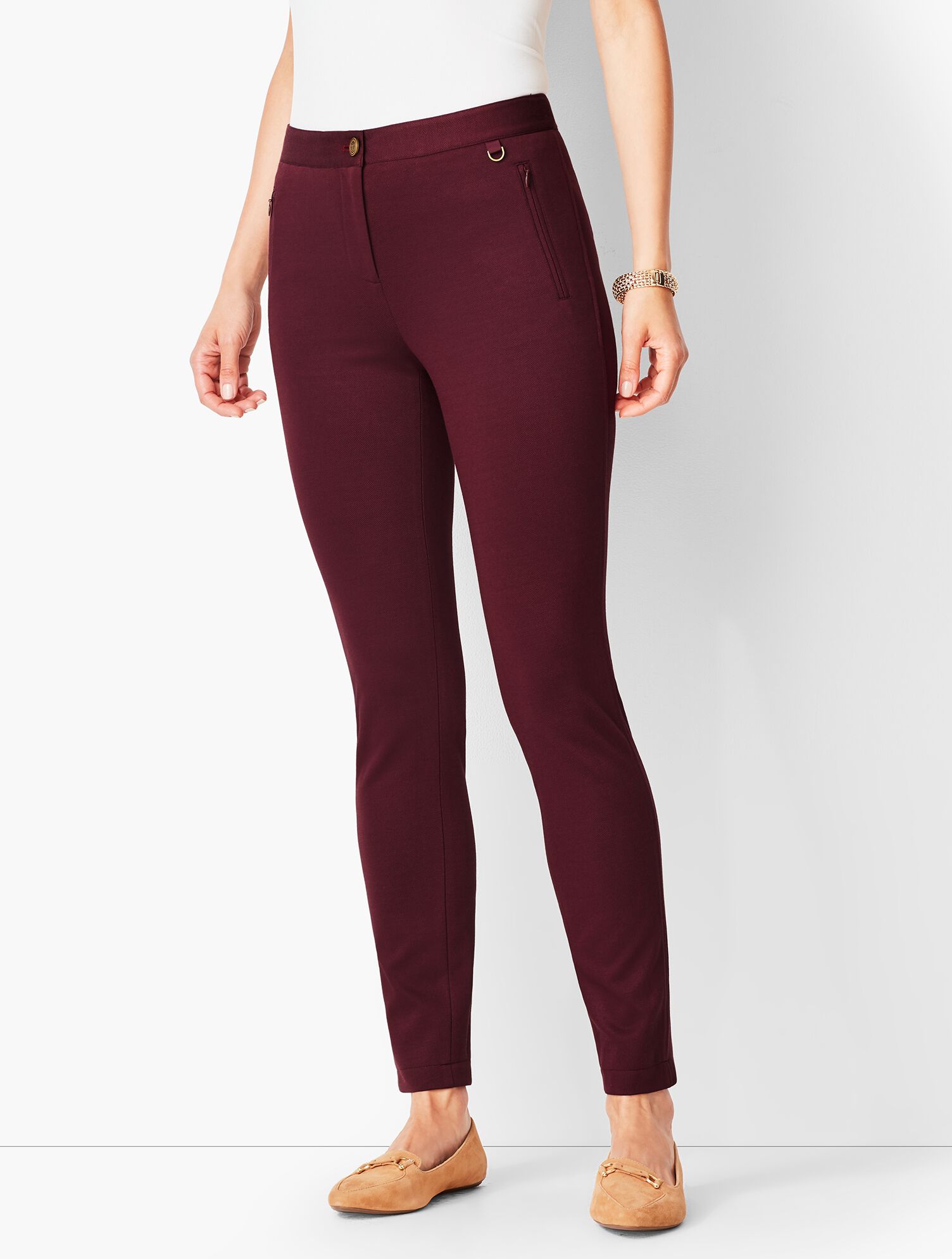 Textured Ponte Leggings