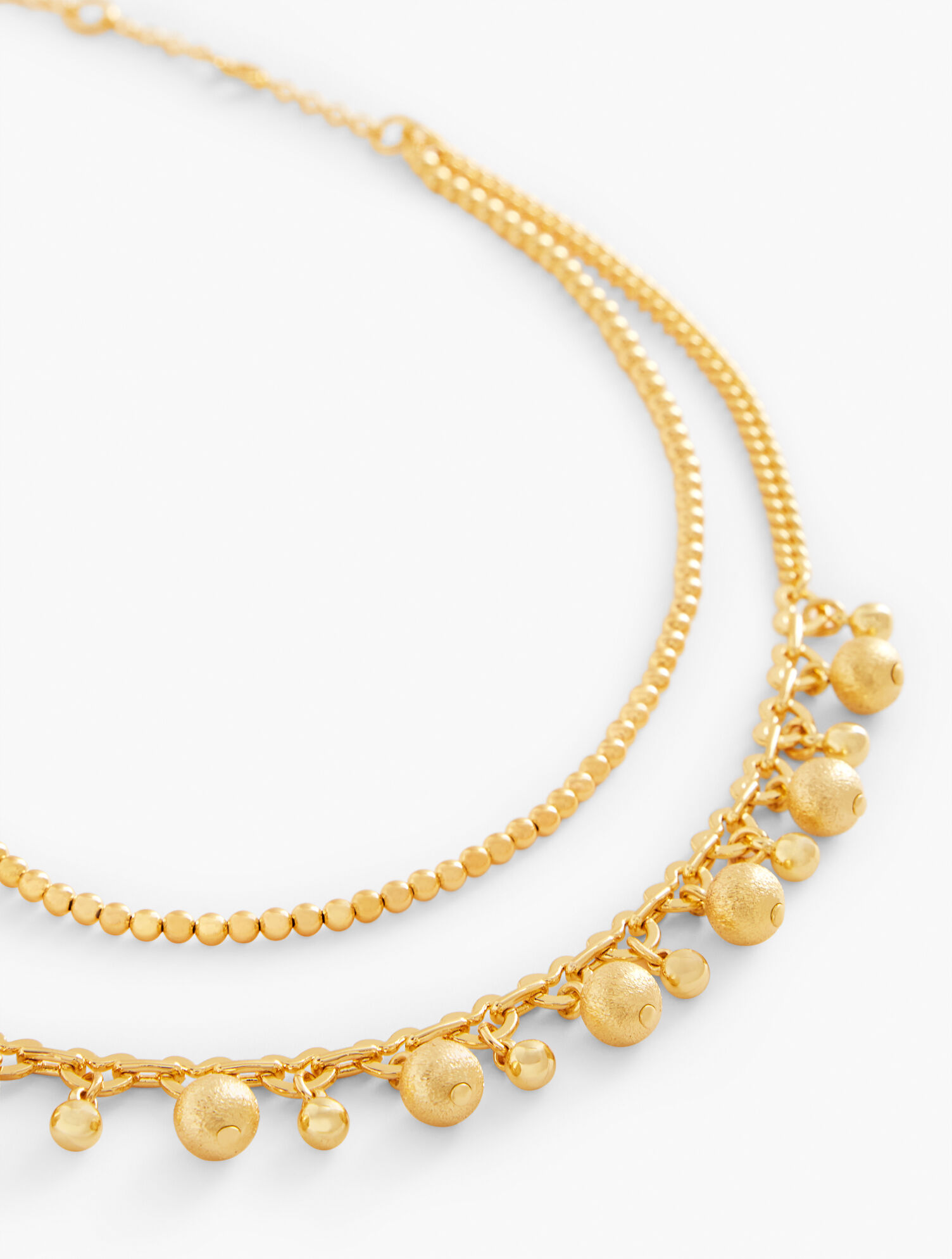 Layered Bead Necklace