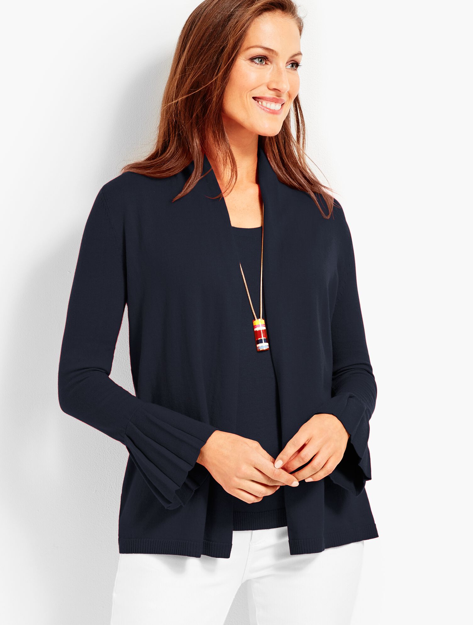 Open-Front Cardigan