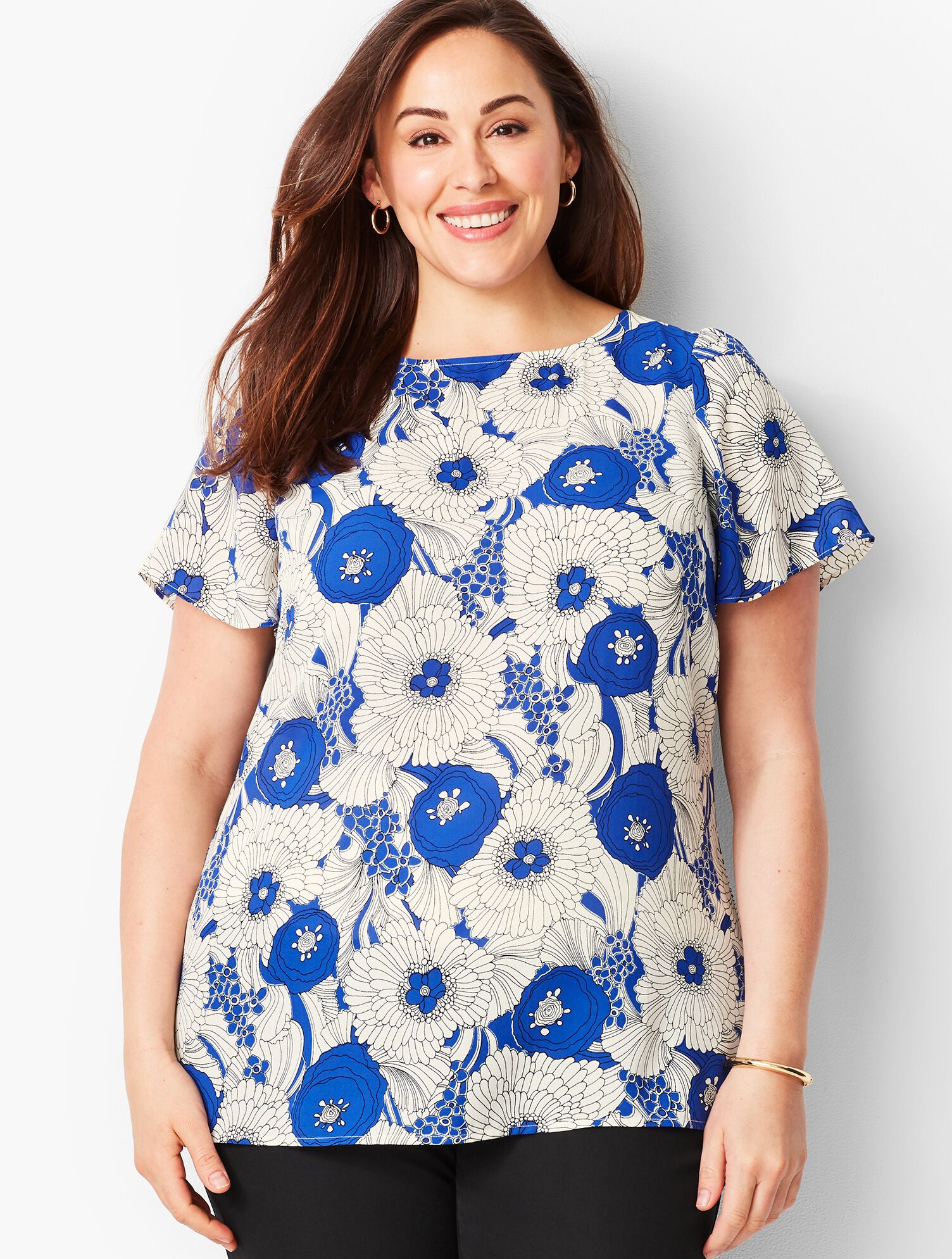 Easy Floral Top