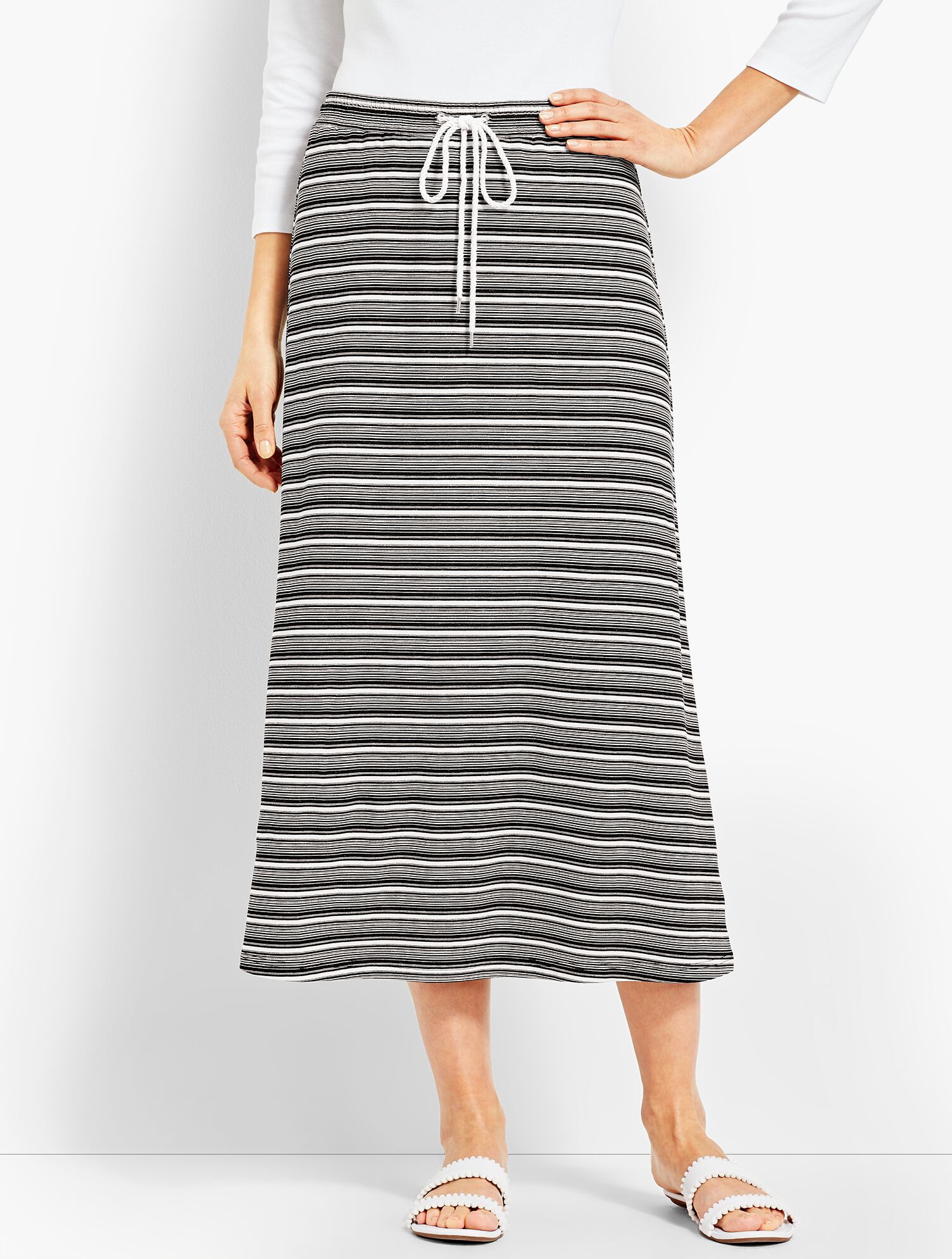 Sierra Stripe Terry Skirt