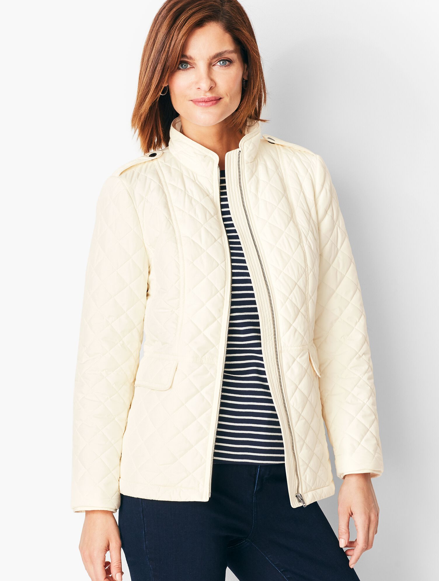 Quilted Military Coat