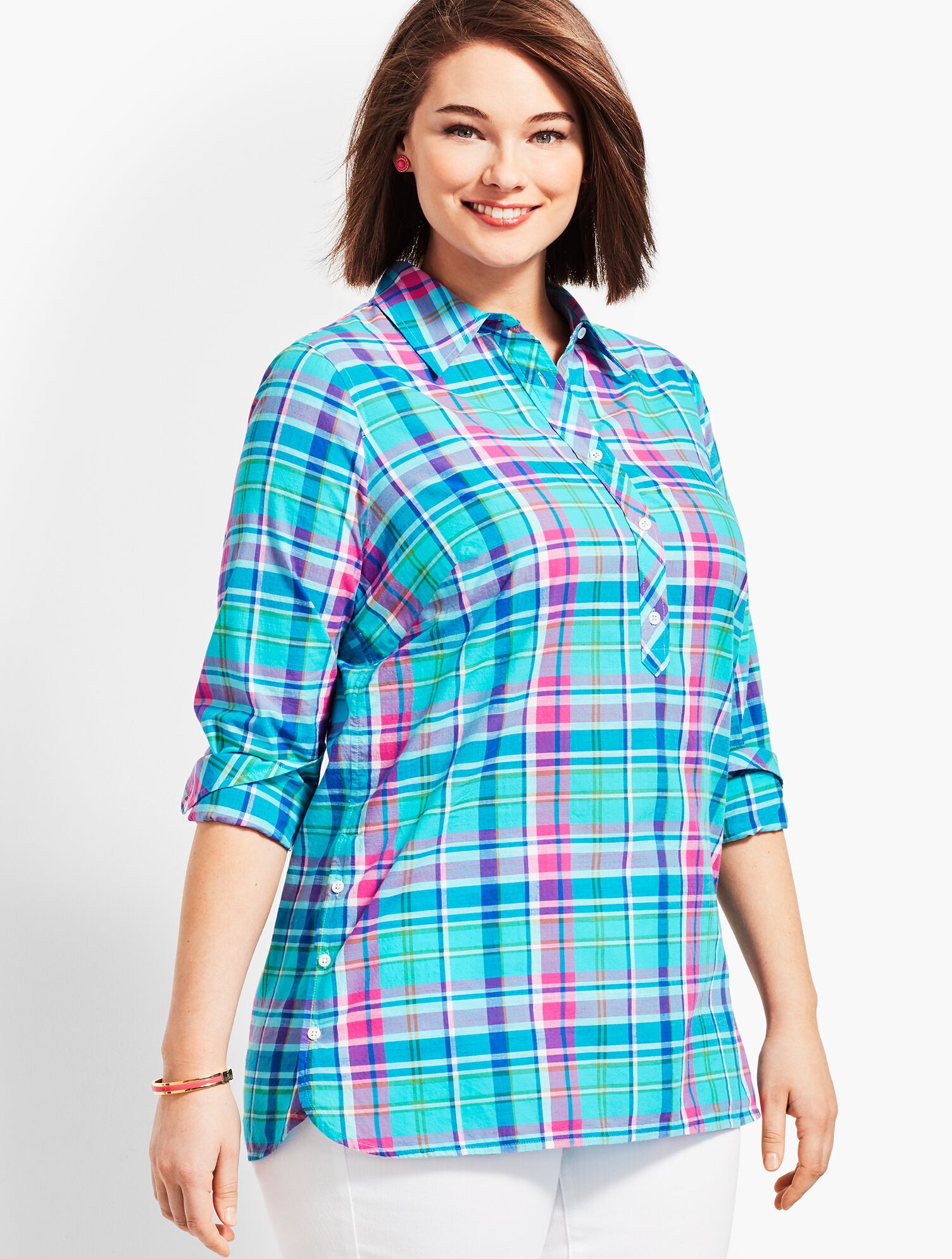 Classic Cotton Tunic-Madras