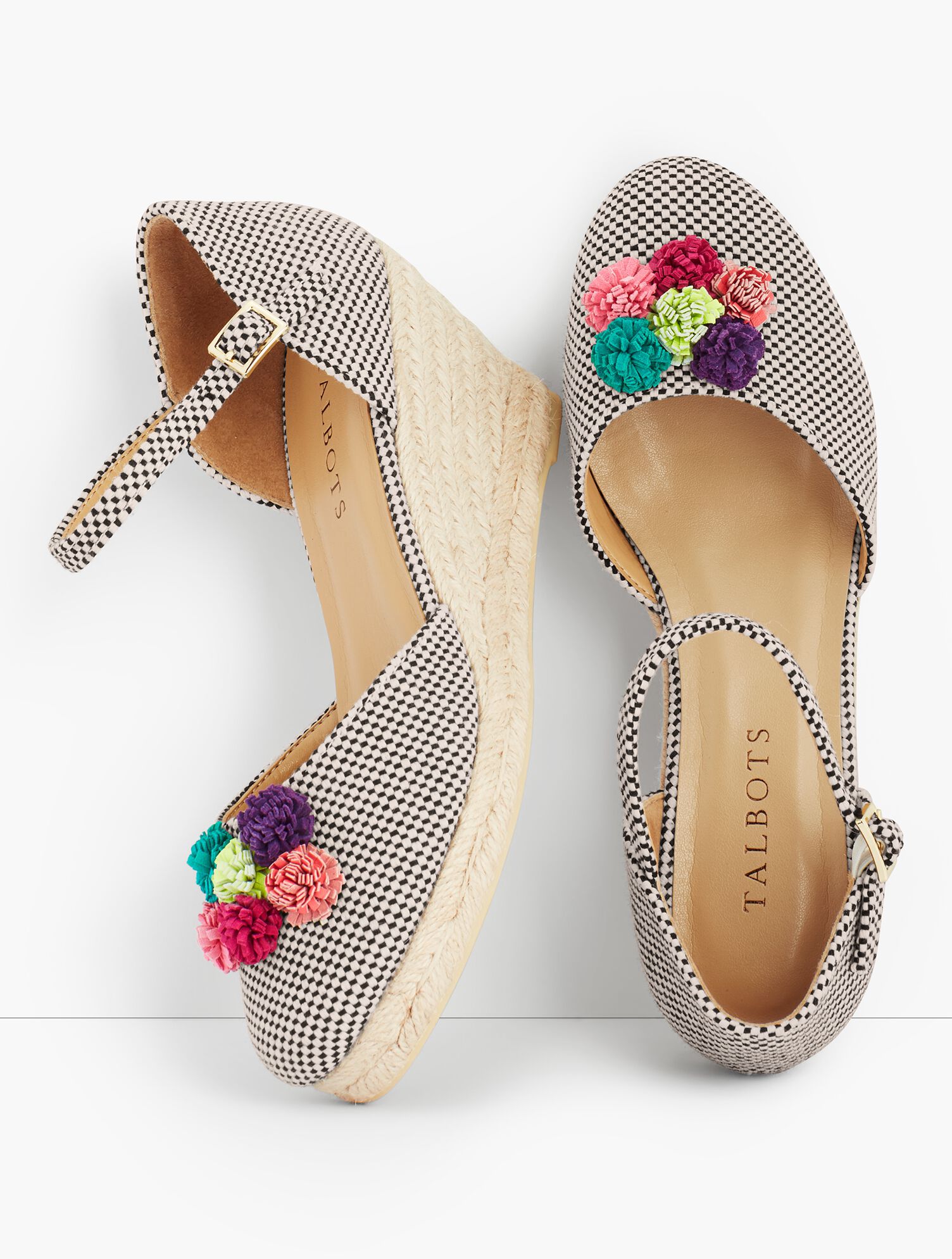 Lyndsay D'Orsay - Two-Tone Cotton Espadrilles