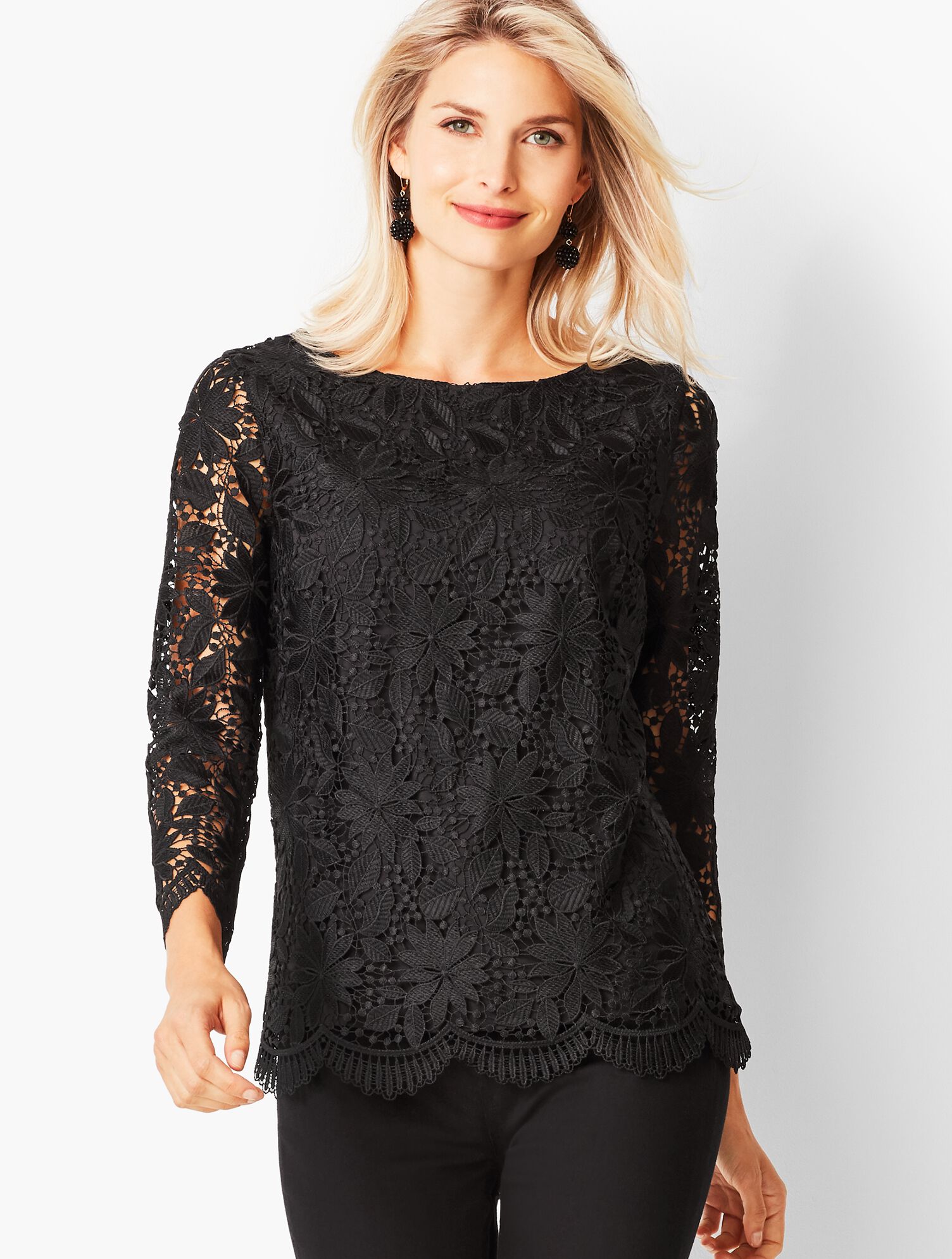 Floral Lace Top
