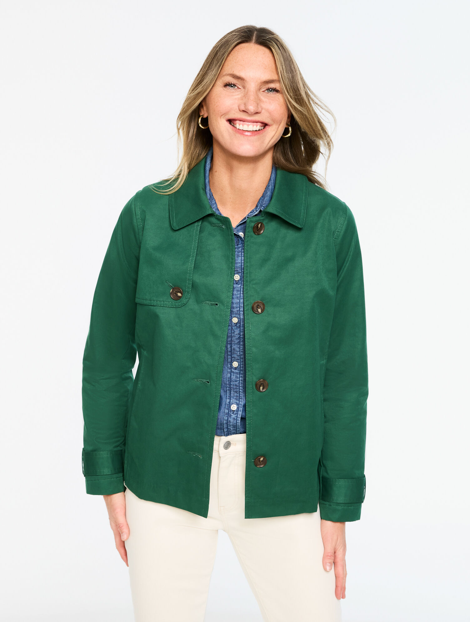 Fresh Poplin Trench Coat