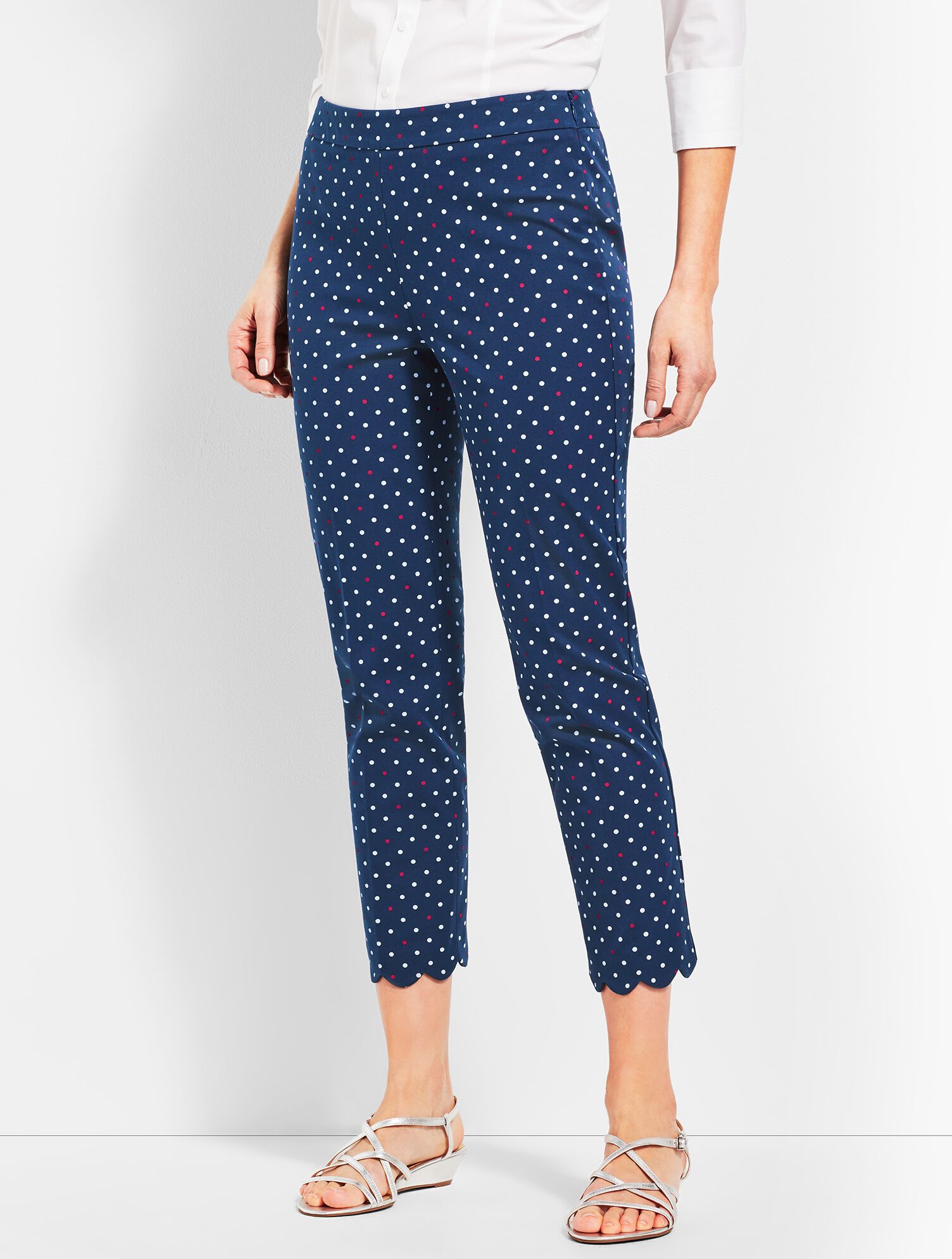 Talbots Chatham Crop - Dot