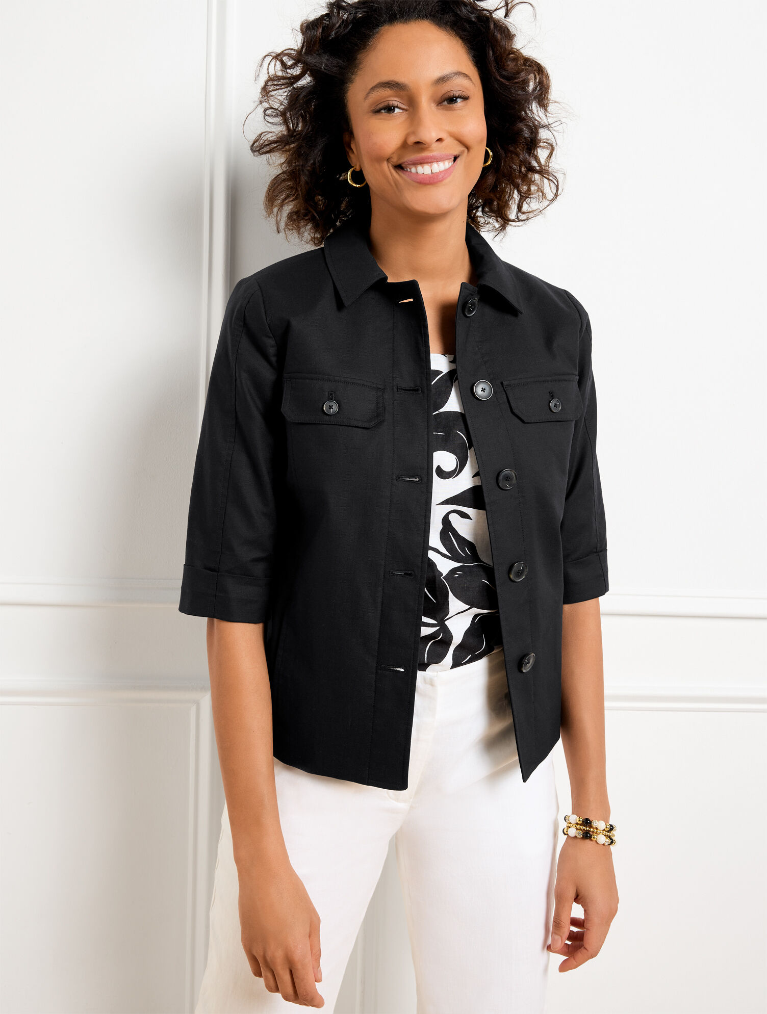 Slub Twill Jacket