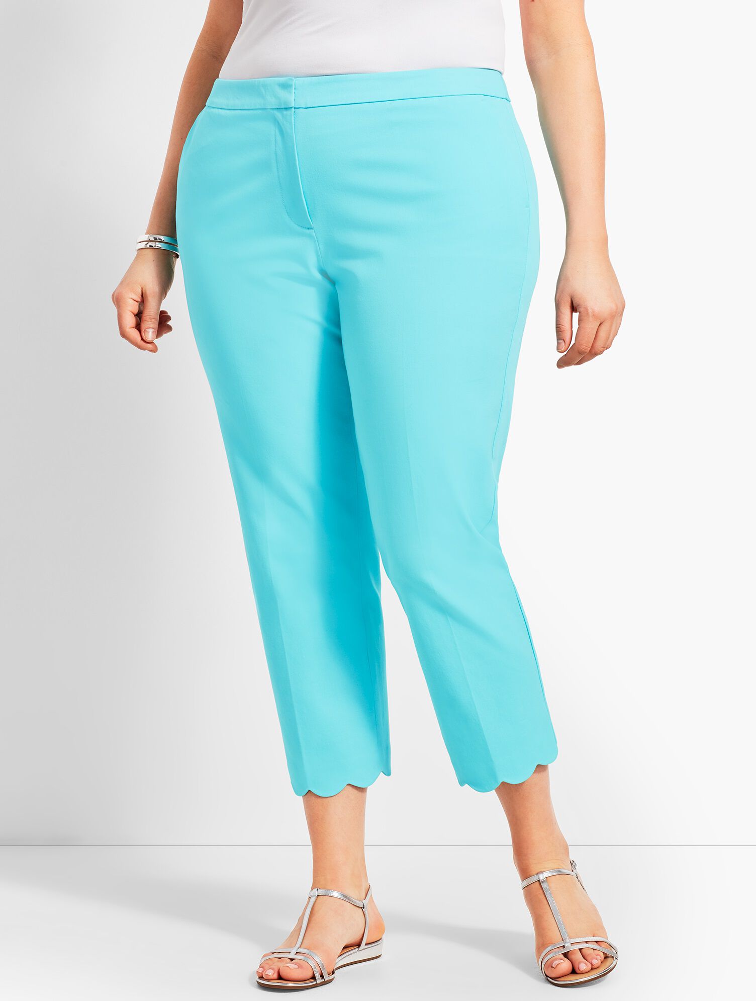 Talbots Hampshire Scallop Ankle - Curvy Fit