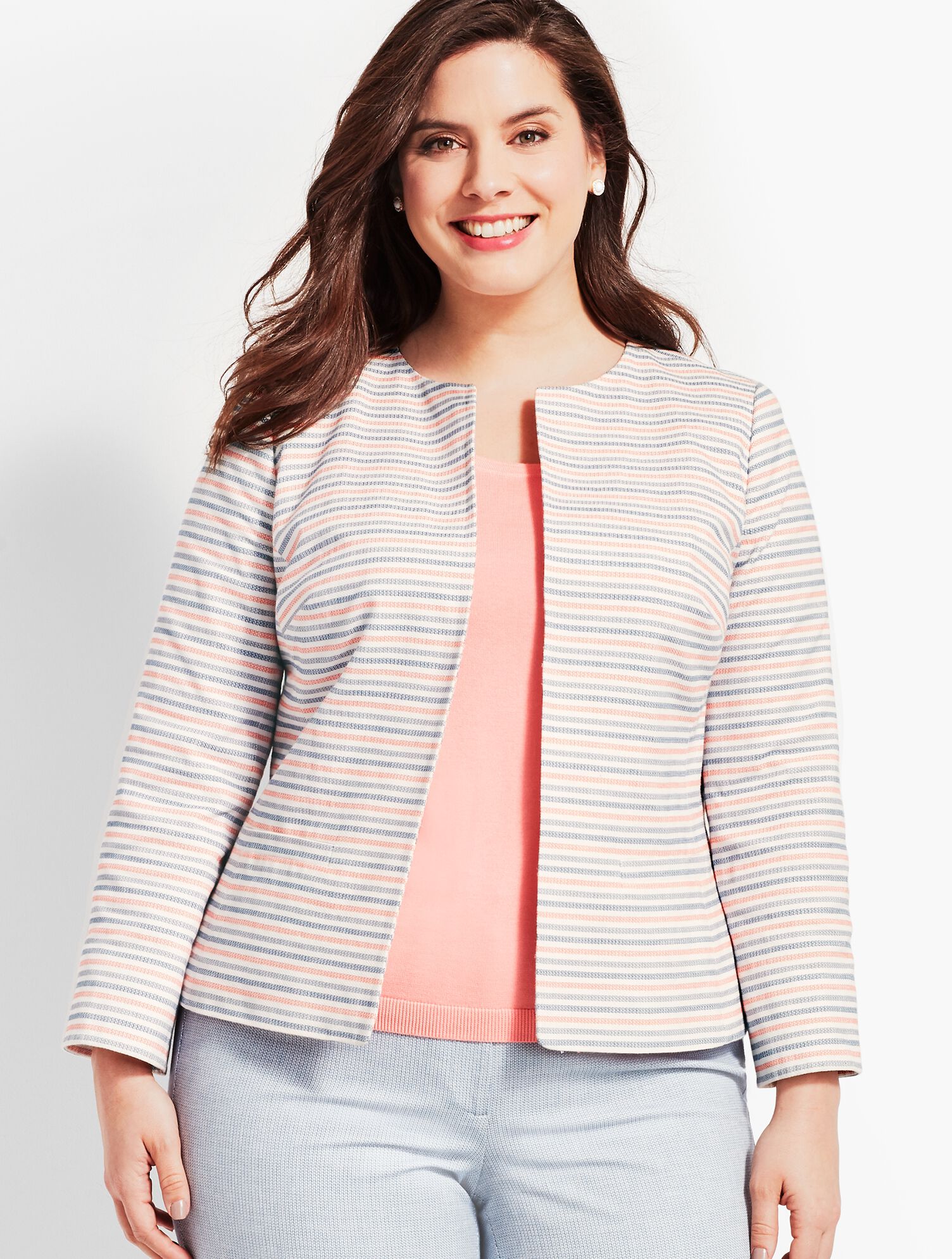 Striped Biscay Suit Jacket