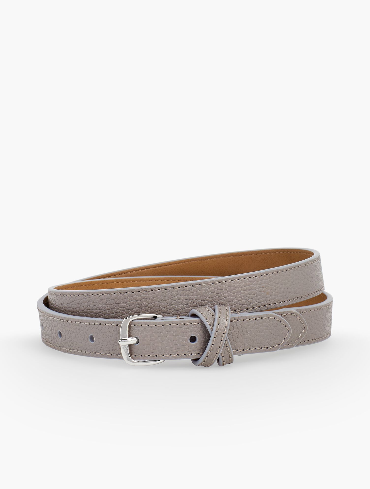 Pebbled Leather Belt