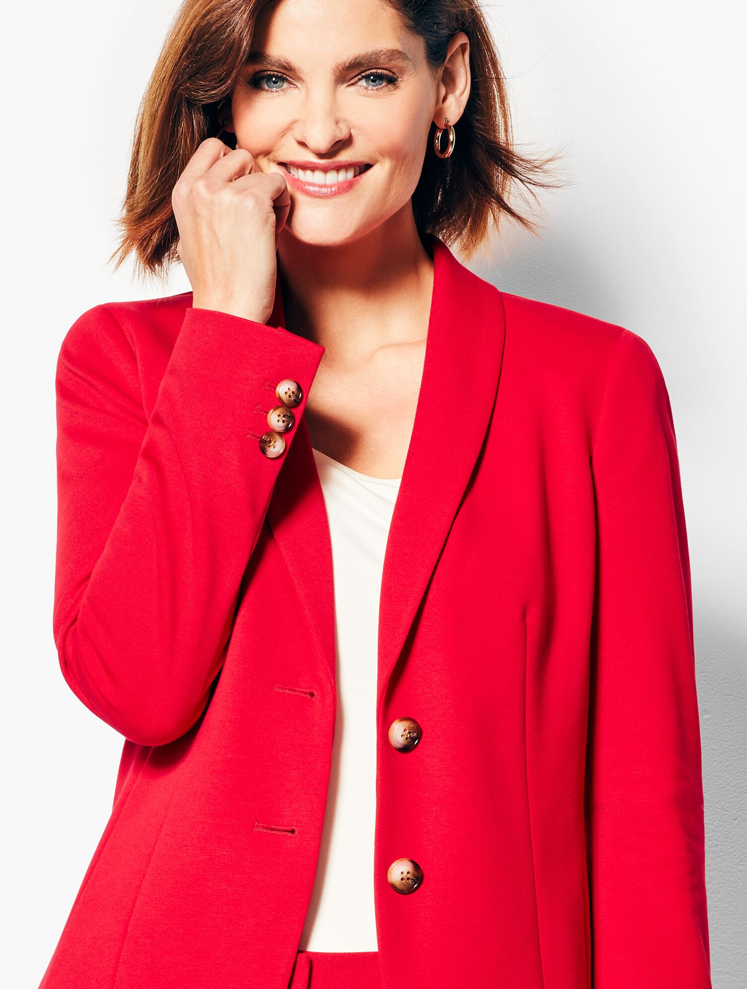 Italian Luxe Knit Blazer