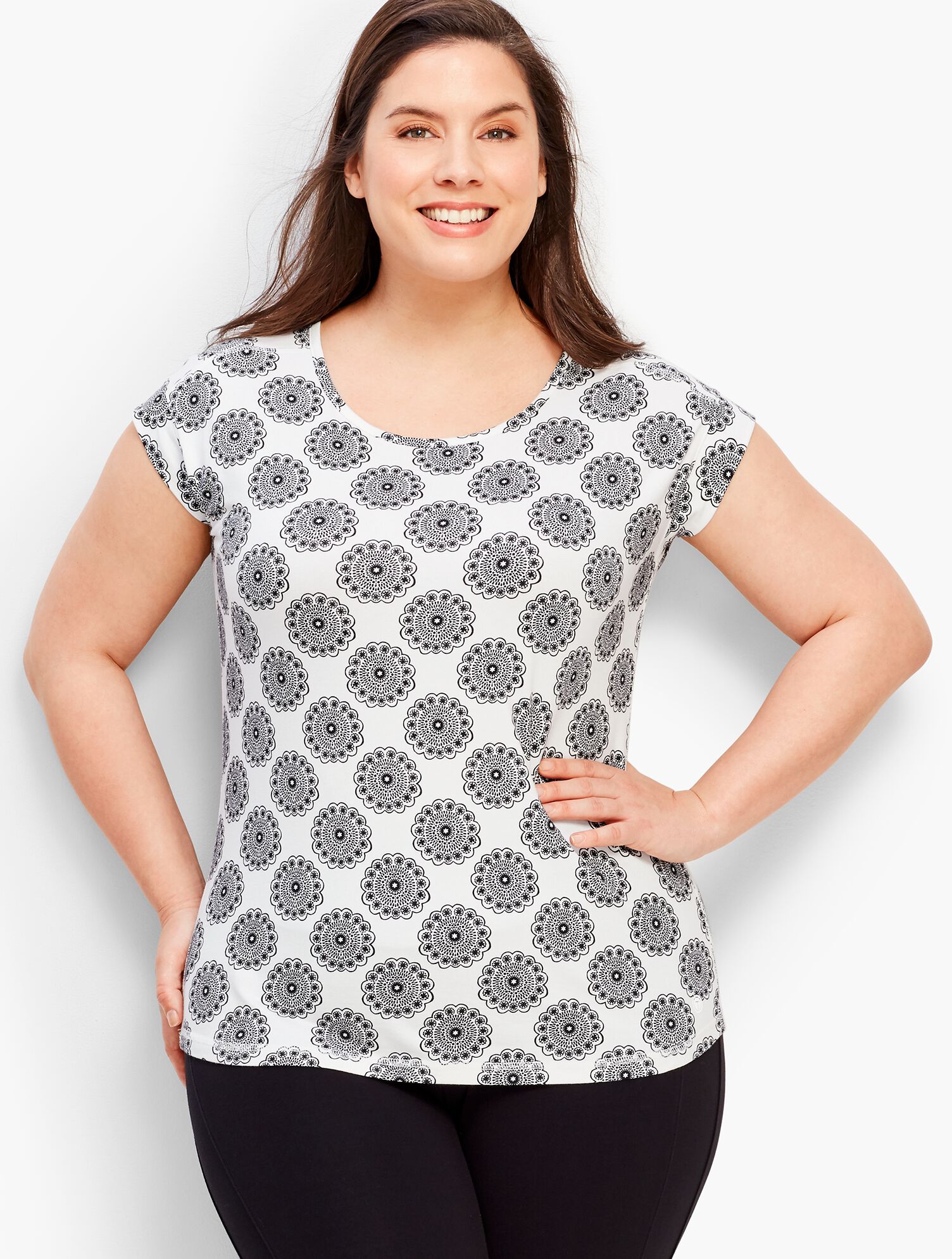Flower Tile Fresh Jersey Tee