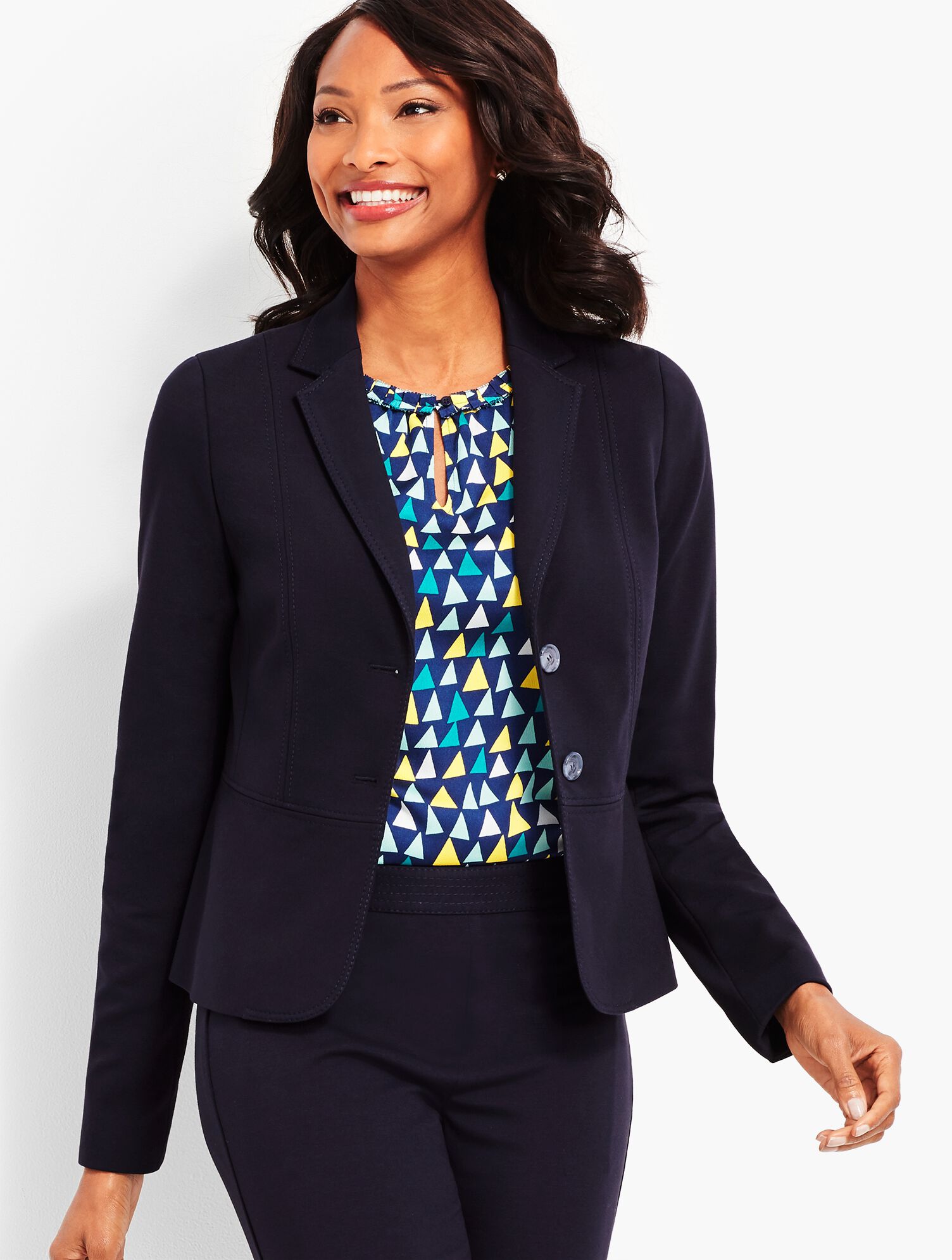 Italian Luxe Knit Blazer
