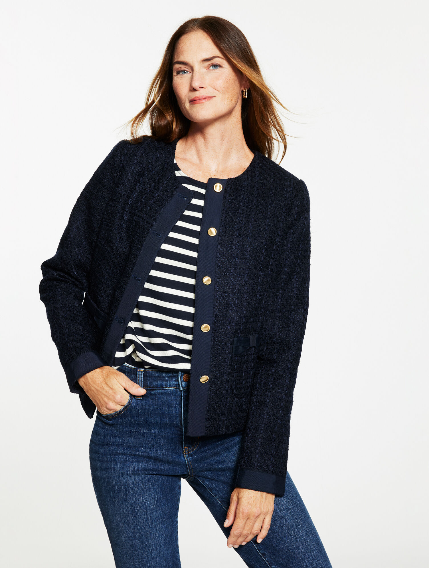 Vibrant Tweed Jacket