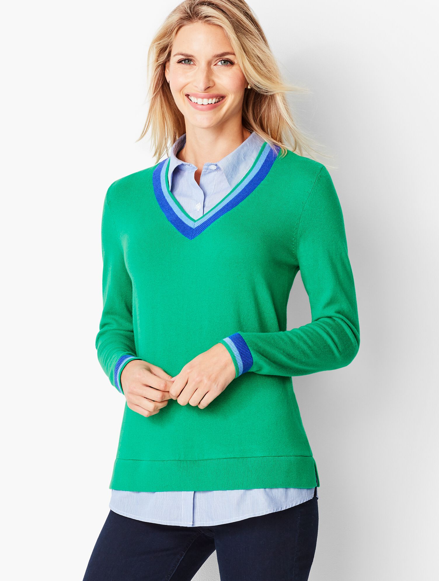 Cricket V-Neck Sweater